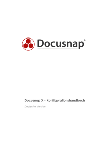 Docusnap X - Konfigurationshandbuch