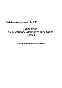 Sozialismusvorstellungen der DKP