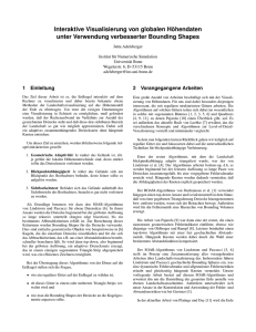 Interaktive Visualisierung von globalen H