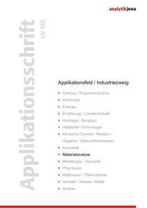 Schichtdickenbestimmung von OSP