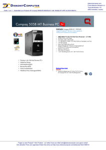 Compaq 505B MT Business PC