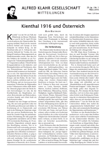 Mitteilungen der Alfred Klahr Gesellschaft, Nr. 1/2016, als pdf