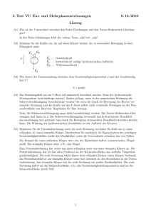 2. Test VU Ein- und Mehrphasenströmungen 9. 12. 2010 Lösung