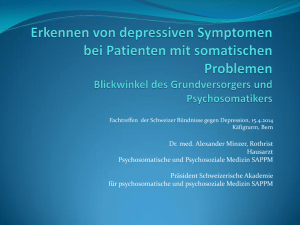 in psychosomatischer und psychosozialer Medizin - npg