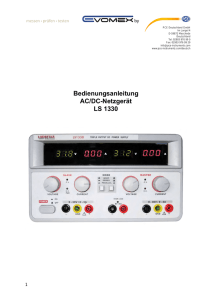 Anleitung - PCE Instruments