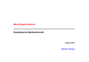 Marx-Engels-Zentrum Sozialistische Marktwirtschaft