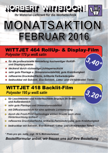 monatsaktion - Norbert Wittstock GmbH