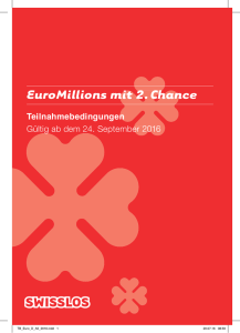 EuroMillions mit 2. Chance Millions mit 2. Chance