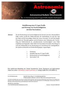 Astronomical Bulletin Wischnewski