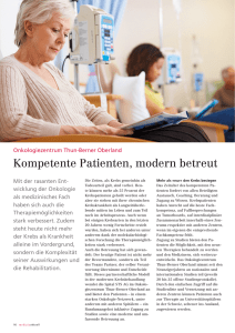 Kompetente Patienten, modern betreut