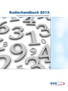 Kodierhandbuch 2013