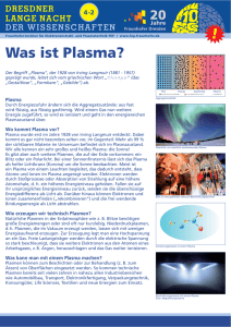 Was ist Plasma? - Fraunhofer FEP