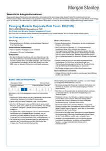 Key Investor Information