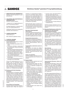 Diclofenac Sandoz® parenteral 75 mg Injektionslösung