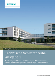 Technische Schriftenreihe Ausgabe 1