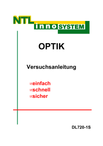 Versuchsanleitung