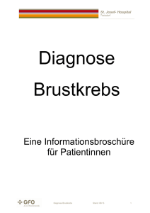 Patientinnenbroschüre - St. Josef