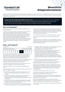 Key Investor Information Document