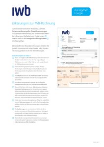 Erklärungen zur IWB