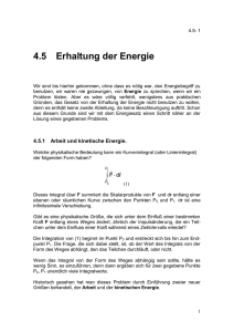 4.5 Erhaltung der Energie - instructioneducation.info