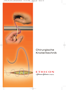 Chirurgische Knotentechnik