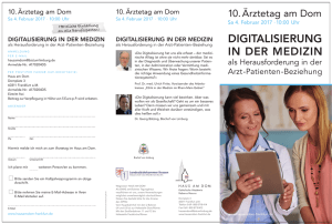 digitalisierung in der medizin