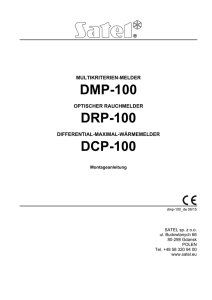 DMP-100 DRP-100 DCP-100
