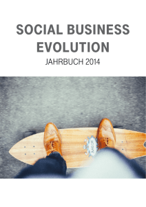 Social BuSineSS evolution