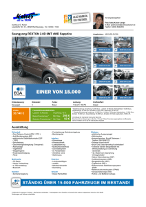 Ssangyong REXTON 2.0D 6MT 4WD Sapphire 30.140 € 296 € 93