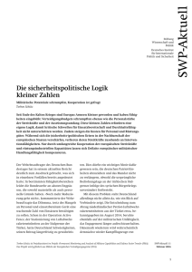 Zum Volltext  - Stiftung Wissenschaft und Politik