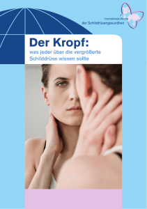 Der Kropf - International Thyroid Awareness Week