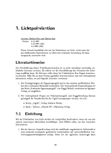 3. Lichtpolarisation