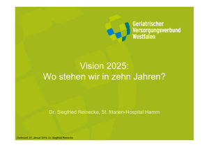 5 Vision 2025 Siegfried Reinecke Stand 21 1 2015