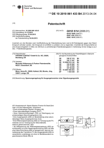 Spannungsregelung für Ausgangstransistor einer