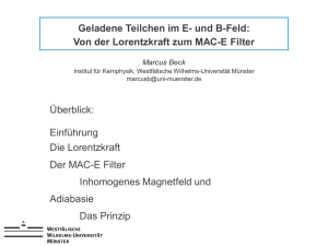 Von der Lorentzkraft zum MAC