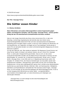 Die Götter essen Kinder