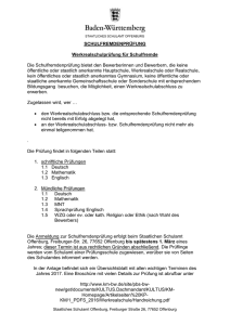 00 Informationsblatt - Staatliches Schulamt Offenburg