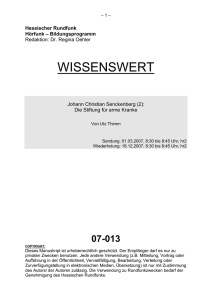 Das vollständige Manuskript der Sendung zum Runterladen