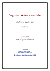 Fragen und Antworten zum Islam DOC