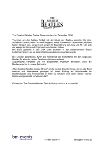 Pressetext_The Greatest Beatles Double Group