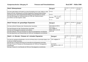 Kompetenzchecker Jahrgang 9 – Lineare