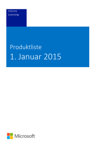 System Center Server - Microsoft Volume Licensing