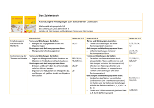 L4 Terme Gleichungen Klasse 1/2 (Word 2007 Datei