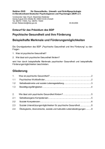 Beispiele zur erläuternden Umschreibung der - bdp-gus