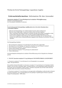 1. Was IST Tamsulosin-ratiopharm ® 0,4 mg Hartkapseln