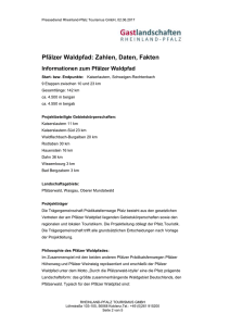 Pfäzer Waldpfad - Presse-Service Rheinland