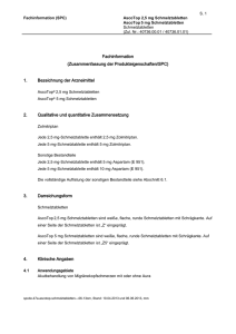S. Fachinformation (SPC) AscoTop 2,5 mg Schmelztabletten