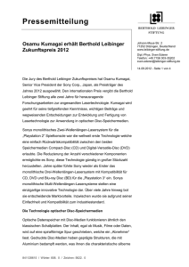 TRUMPF Down Under - Berthold Leibinger Stiftung