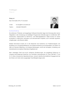 CV  - NIT Consultants GmbH