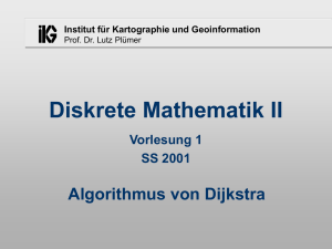 Algorithmus von Dijkstra